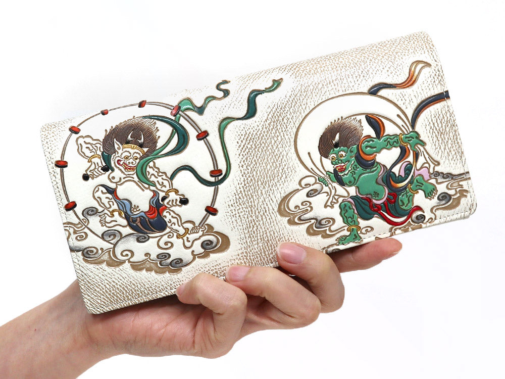 FUJIN RAIJIN - Gods of Wind and Thunder Long Wallet