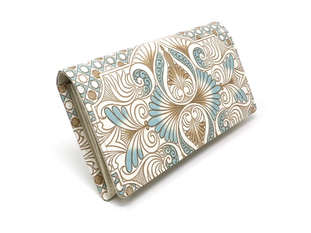 Rocaille (Blue) Long Wallet