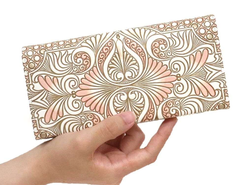 Rocaille (Pink) Long Wallet