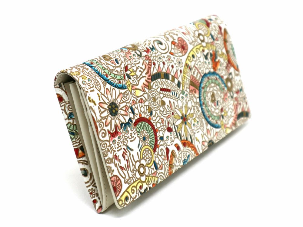 Camouflaged Cats Long Wallet