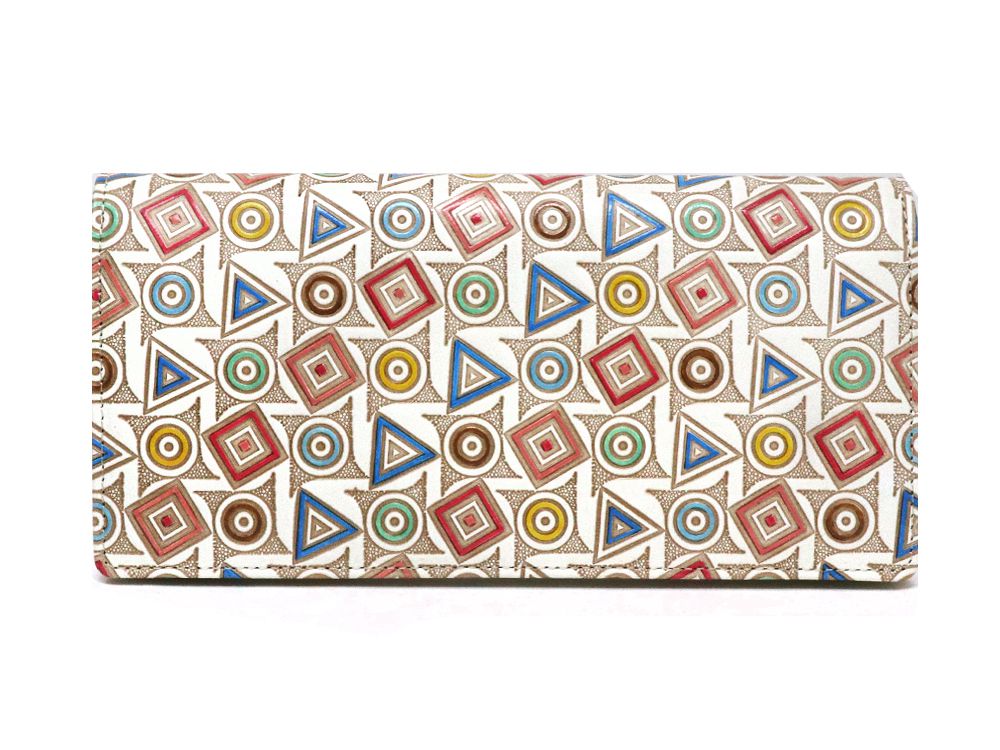 Circles, Triangles and Squares Long Wallet