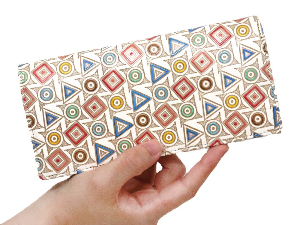 Circles, Triangles and Squares Long Wallet