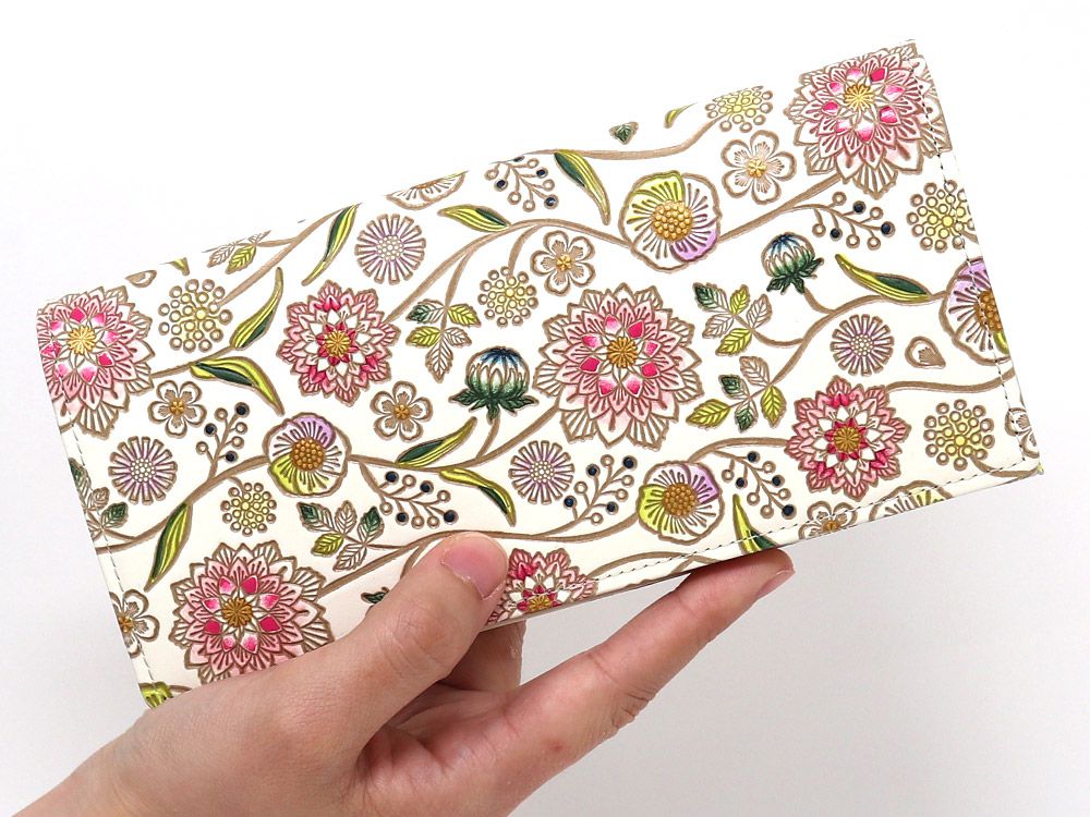 Dahlia (Berry Pink) Long Wallet