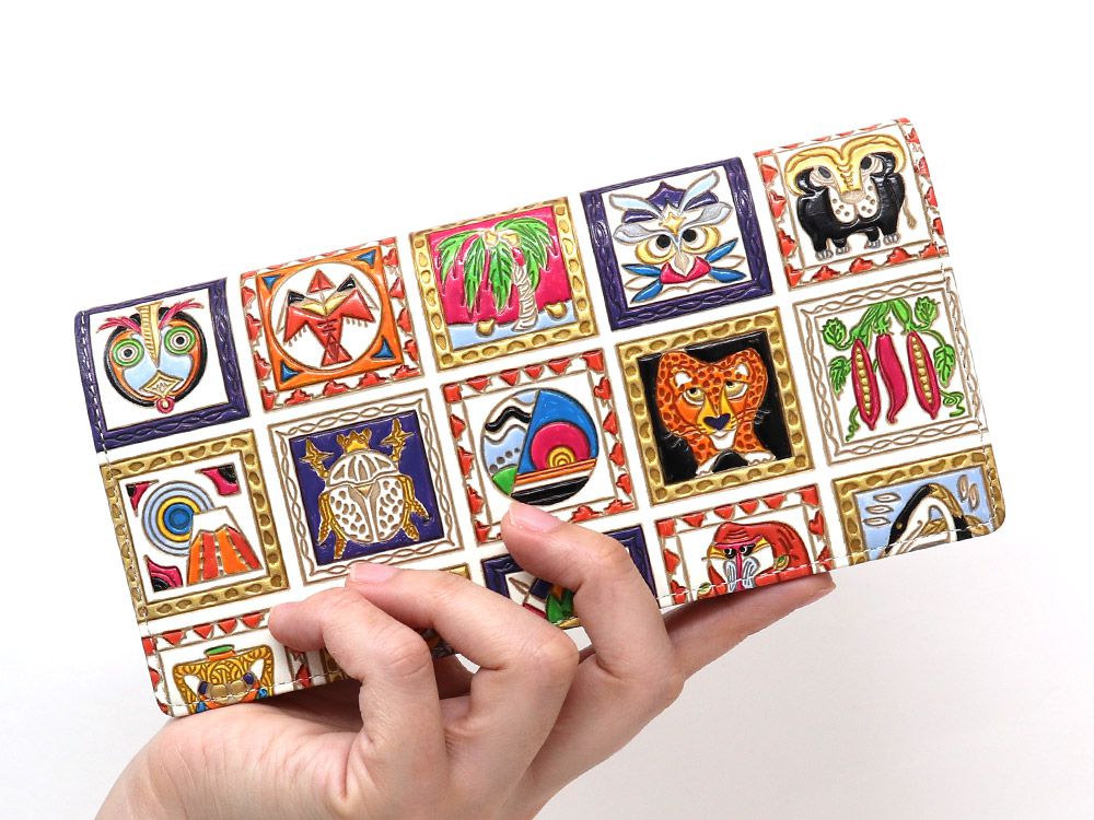 Africa Long Wallet