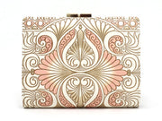 Rocaille (Pink) GAMASATSU Square Billfold with Clasp
