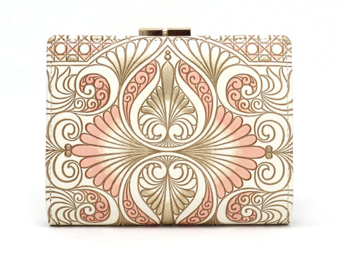 Rocaille (Pink) GAMASATSU Square Billfold with Clasp