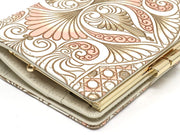 Rocaille (Pink) GAMASATSU Square Billfold with Clasp