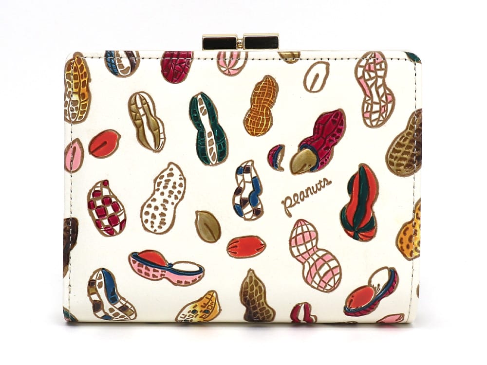 Peanuts GAMASATSU Square Billfold with Clasp