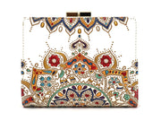 Elephant Carnival GAMASATSU Square Billfold with Clasp