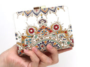 Elephant Carnival GAMASATSU Square Billfold with Clasp