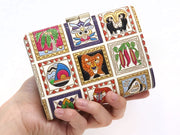 Africa GAMASATSU Square Billfold with Clasp
