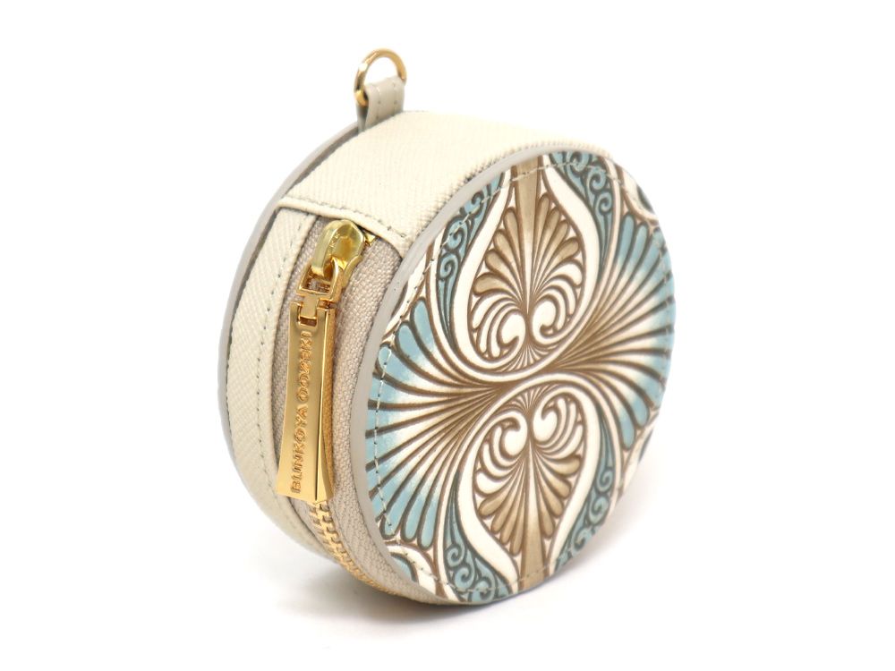 Rocaille (Blue) Macaron Pouch