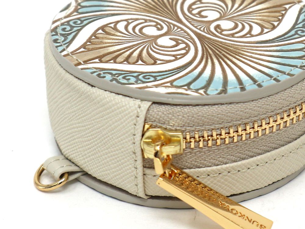 Rocaille (Blue) Macaron Pouch