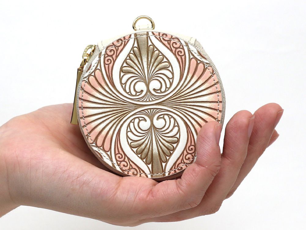 Rocaille (Pink) Macaron Pouch
