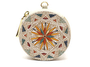 Carreau (Bronze) Macaron Pouch