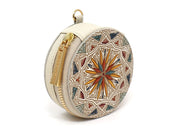 Carreau (Bronze) Macaron Pouch