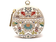 Mo Li Hua - Jasmine Flower (Blue) Macaron Pouch
