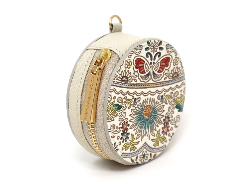 Mo Li Hua - Jasmine Flower (Blue) Macaron Pouch