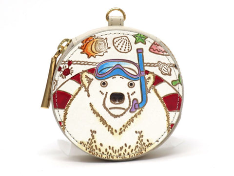 Seaside Bear Macaron Pouch