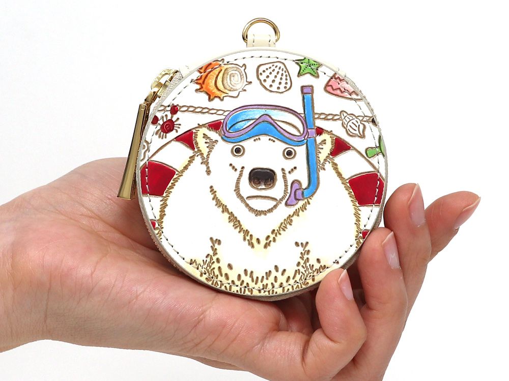 Seaside Bear Macaron Pouch