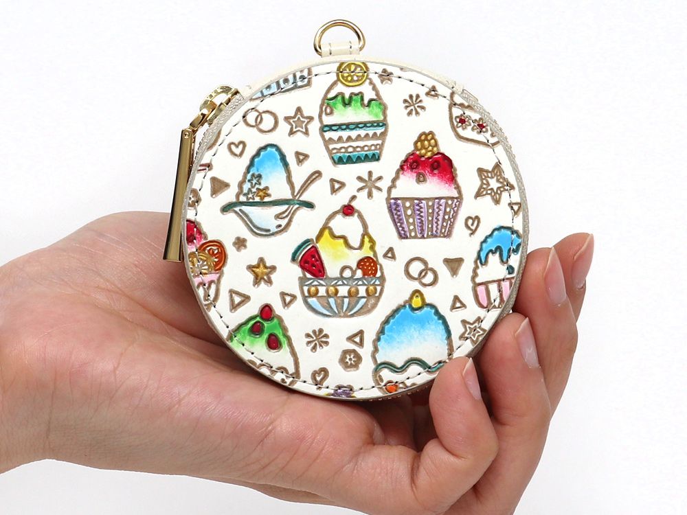Shaved Ice Macaron Pouch