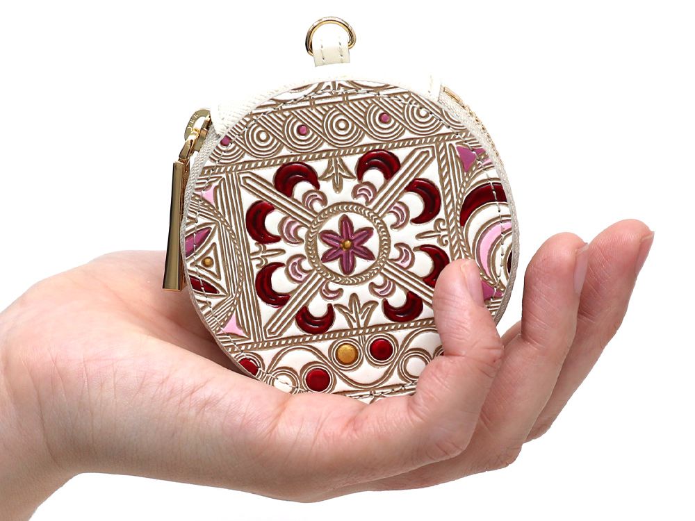 KINSHA - Persia Tiles (Pink) Macaron Pouch