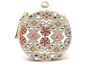 HANABISHI - Traditional Flower Patterns Macaron Pouch
