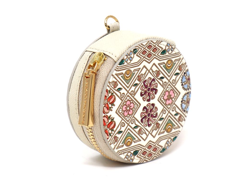 HANABISHI - Traditional Flower Patterns Macaron Pouch