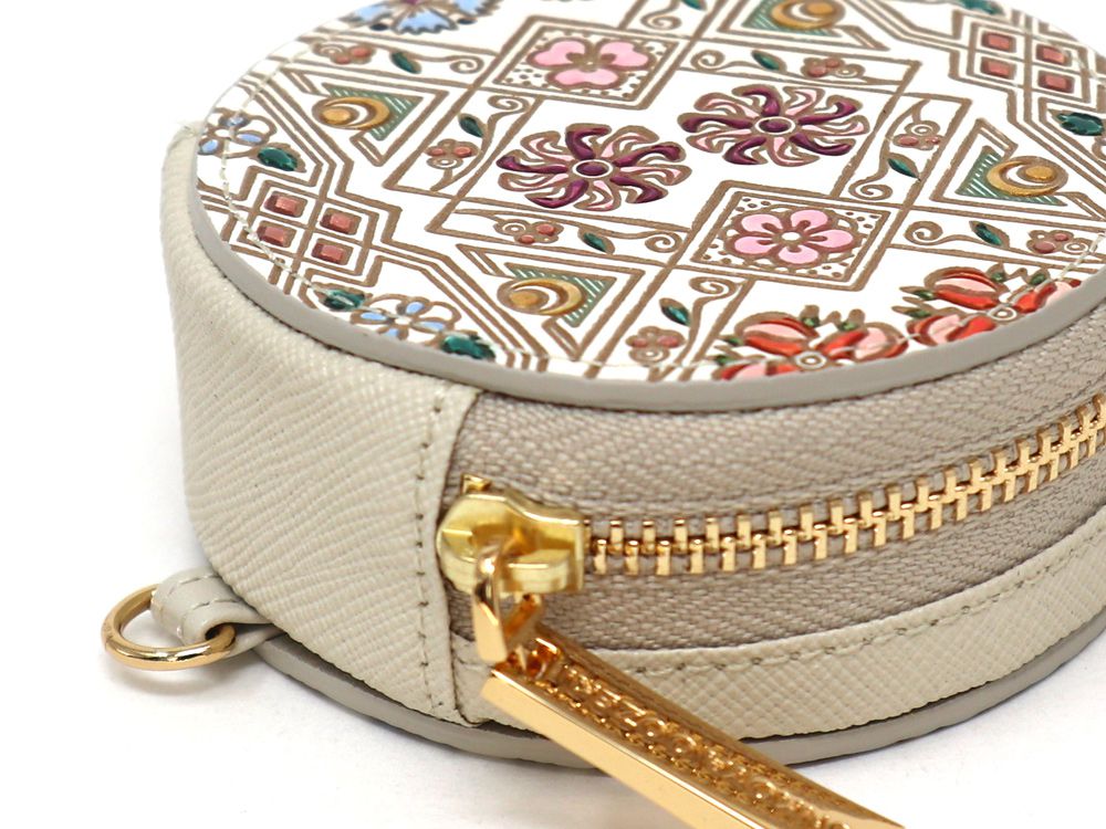 HANABISHI - Traditional Flower Patterns Macaron Pouch