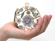 Dahlia (Cobalt Blue) Macaron Pouch