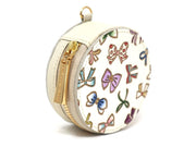 Tiny Ribbons  Macaron Pouch