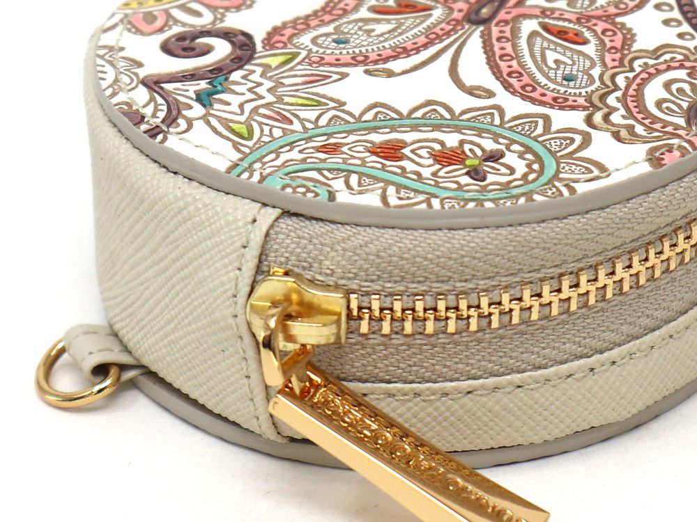 Paisley Macaron Pouch