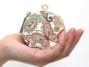 Paisley Macaron Pouch