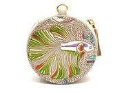 Betta (Green) Macaron Pouch