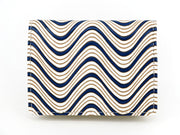 YOKONAMI Waves (Navy) Square Coin Purse