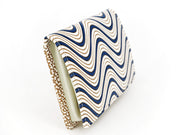 YOKONAMI Waves (Navy) Square Coin Purse