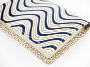 YOKONAMI Waves (Navy) Square Coin Purse