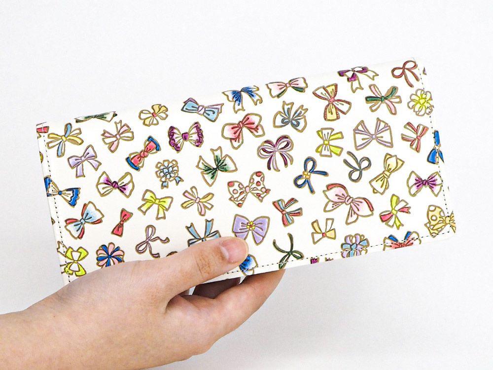 Tiny Ribbons Long Wallet