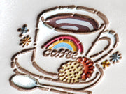 Coffee Key Ring