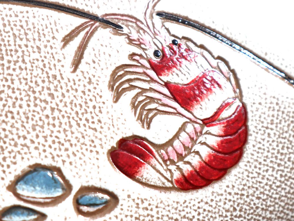 Prawn Square coin purse