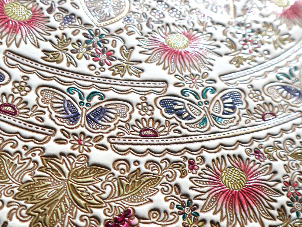 Mo Li Hua - Jasmine Flower (Pink) Business Card Case