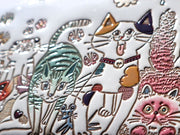 Cats Long Wallet