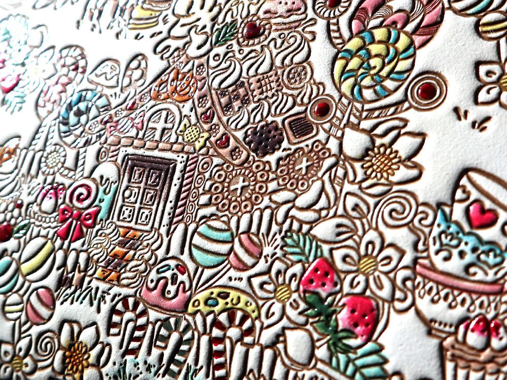 Candy House Hand Mirror