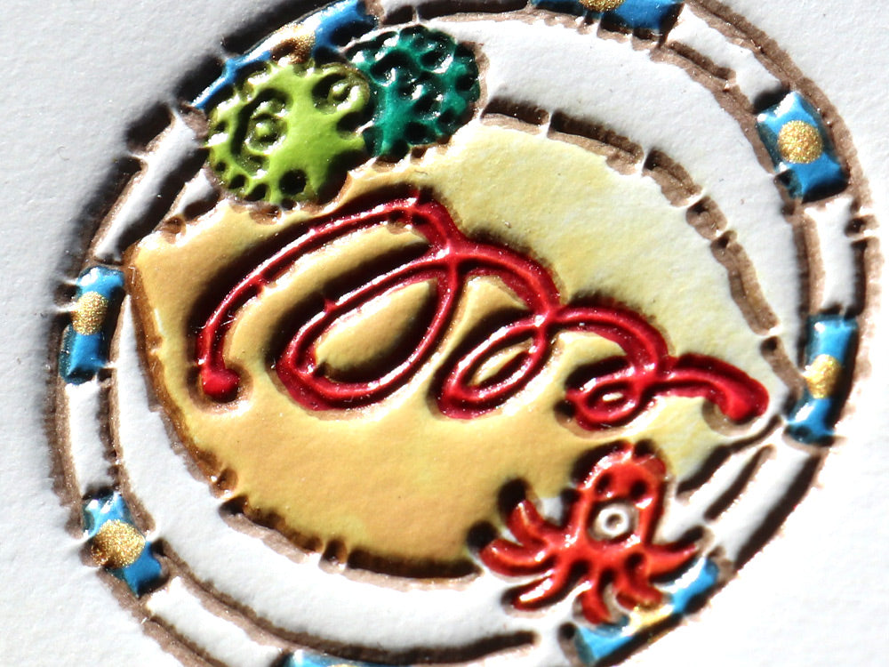 Omelet Rice Key Ring