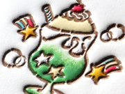 Melon Soda Float Key Ring