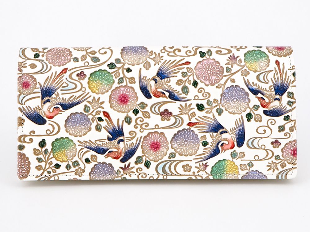 KACHO - Birds and Flowers Long Wallet