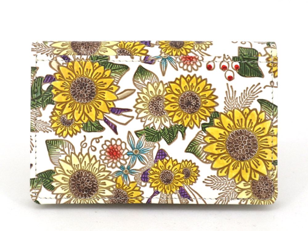 Sunflowers Double Sided Business Card Case