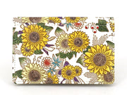 Sunflowers Double Sided Business Card Case
