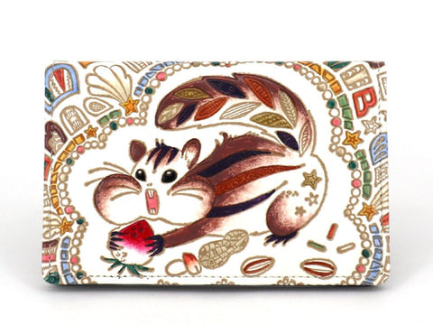 Foodie Squirrel Business Card Case