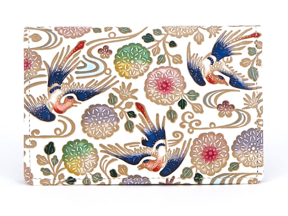 KACHO - Birds and Flowers Business Card Case